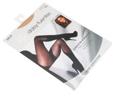 Daisy Fuentes Sheer Perfection Hose Size EF Nude Ultra Comfort Control Top New!