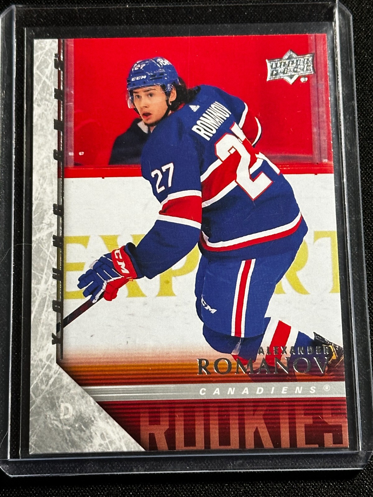 20-21 UD Extended Series Young Guns Retro Rookie - Alexander Romanov - Canadiens