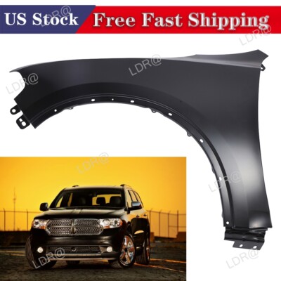 Fender Fits For 2011-2024 Dodge Durango Front LH Left Driver Side Primed Steel