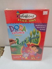 Colorforms Stick-Ons Dora the Explorer PlaySet Nick Jr No. 70231 NEW  Sealed