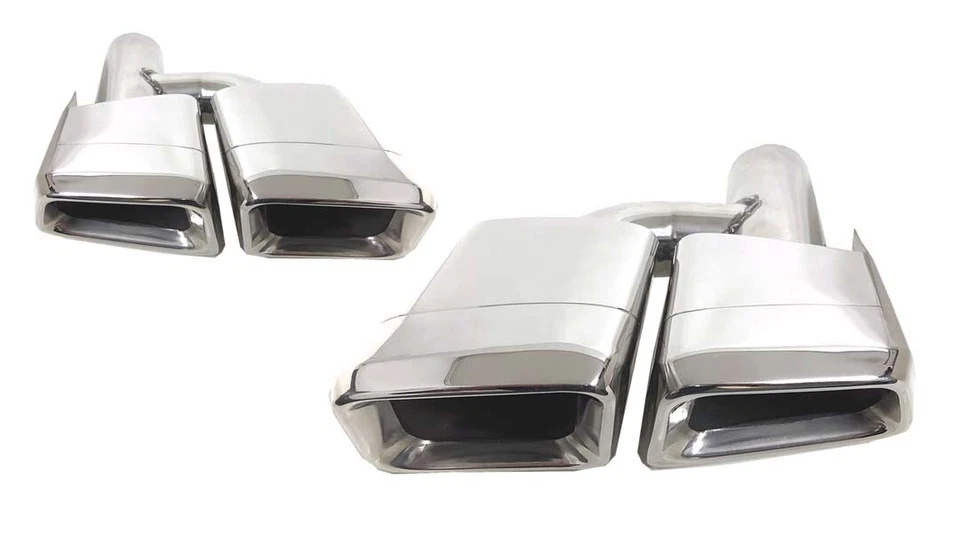 CLS63 советы CLS хром глушитель двойной выхлоп логотип трубы высоты W218 W219 06-14 новый - Изображение 4 из 4