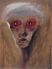 Arnold Schonberg : The Red Glare : 1910 : Archival Quality Art Print 