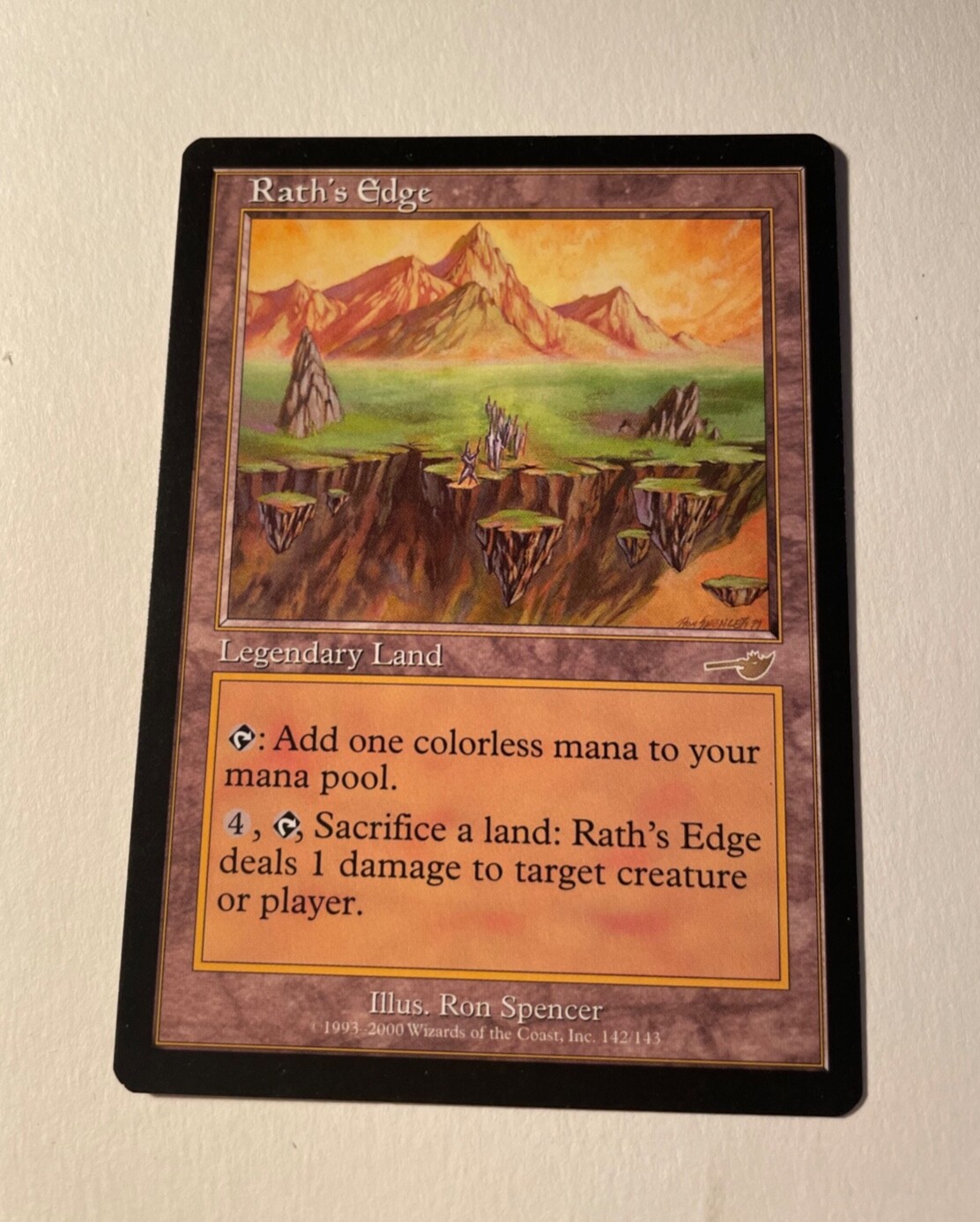 Magic the Gathering MTG Rath's Edge Nemesis   LP