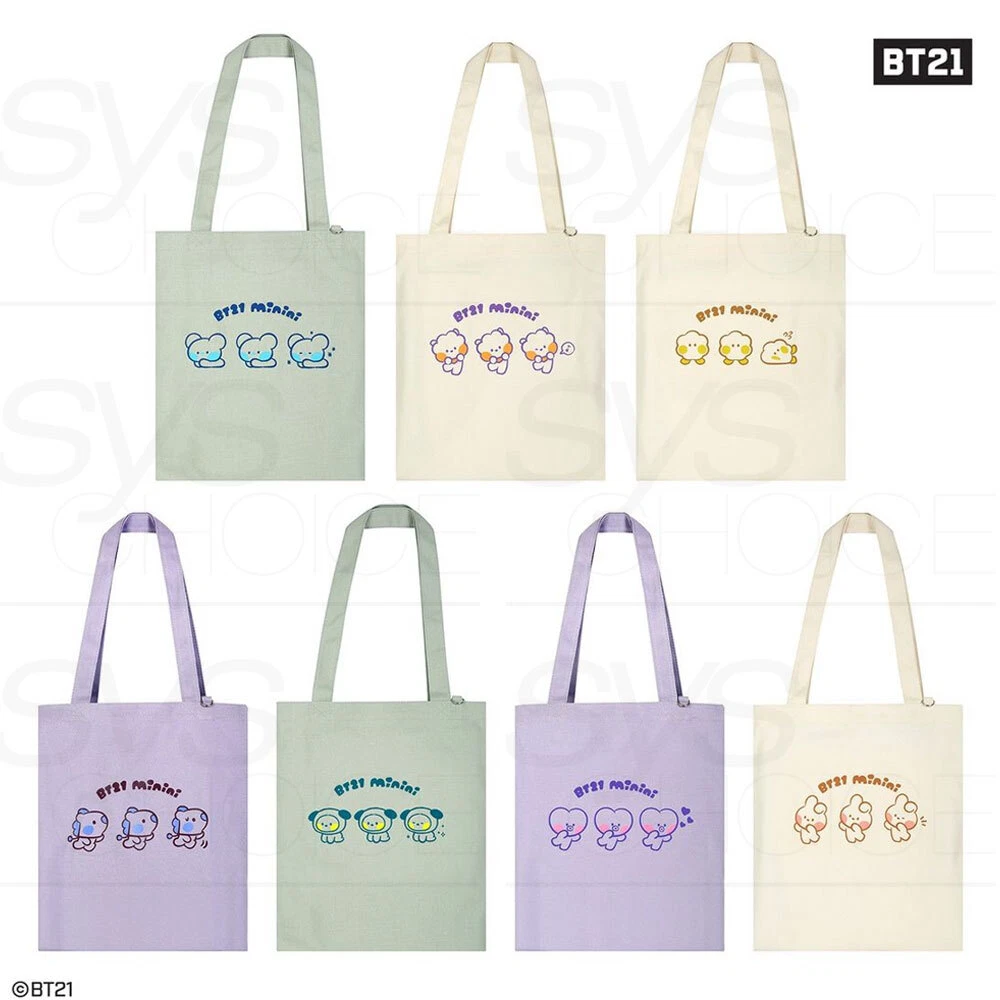 Winter Bear BTS V Tote Bag