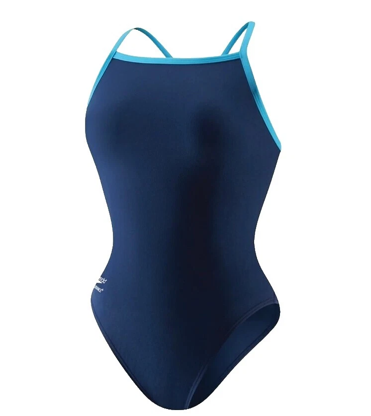 Speedo Solid One Piece Swimwear for Women
