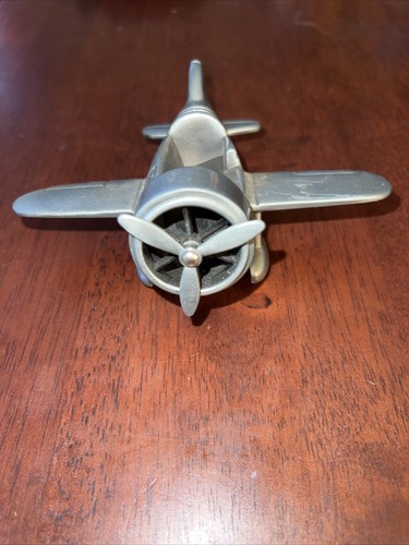 vintage Desk paper weight Airplane - Picture 4 of 4