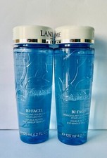 2 x Lancome Bi-Facil Double-Action Eye Makeup Remover 4.2 oz Each Lot 2