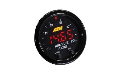 AEM Wideband Gauge X-series 30-0300 AFR O2 UEGO Air Fuel Ratio gauge Kit 2 1/16''