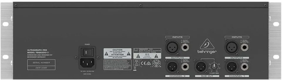 Behringer FBQ6200HD - 31-Band Stereo Graphic EQ From Japan NEW - Image 4 of 4