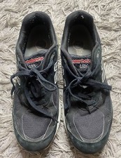 MENSWEAR New Balance Made in USA 990 Encap black Suede Mesh Sneakers Shoes 10.5