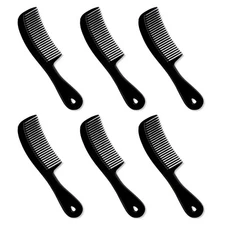Combs for Men Pack of 6, Pocket Combs for Men, Hair Comb Set, Beard Mustache