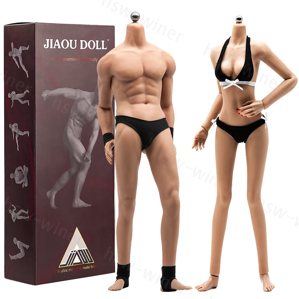 1/6 Male & Female Seamless Body Doll 12