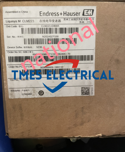 CLM223-ID8005 Brand New Conductivity transmitter DHL Express shipping ...