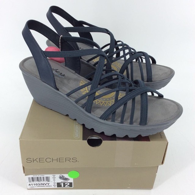 skechers parallel crossed wires