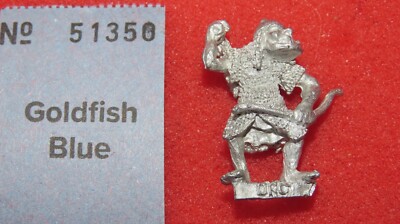 Citadel C15 Orcs Orc Warrior with Bow Archer Games Workshop Warhammer 1985 GW