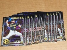 2024 Topps 582 MONTGOMERY CLUB FOIL LOT OF 24 CARDS COLIN SELBY PIRATES RC #668