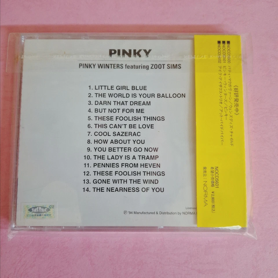 Pinky Winters Pinky Zoot Sims Japan Remastered 2CDS Original + Alternative B51 Foto 3 de 4