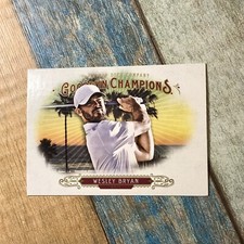 2018 UD Goodwin Champions Base #77 Wesley Bryan Golf Trading Card