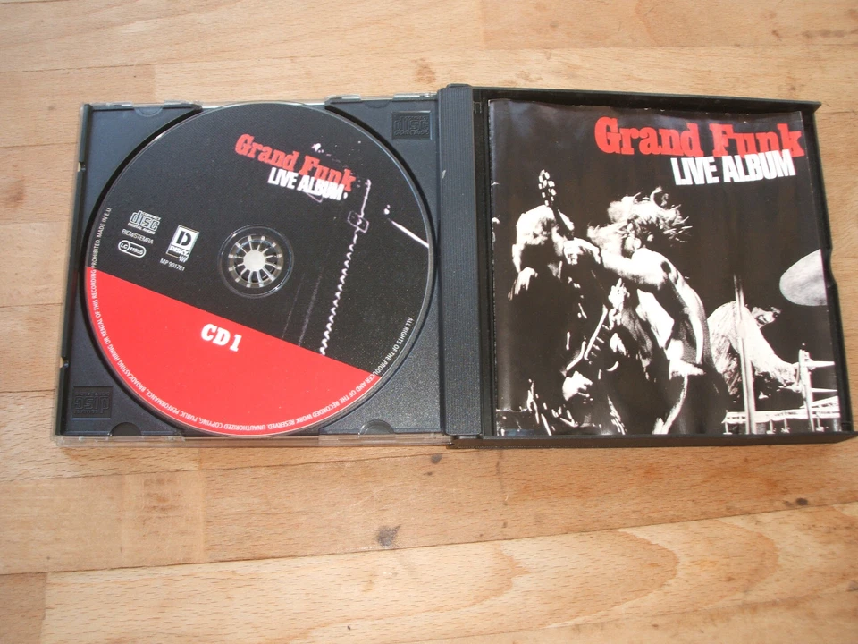 Live Album von Grand Funk Railroad | CD | Zustand akzeptabel - Bild 3 von 4