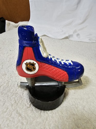 RARE 1968 NHL hockey Scott Product bottle opener skate puck cast iron/metal-READ - Picture 2 of 7
