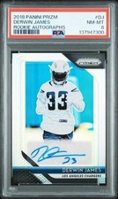 2018 Panini Prizm - Rookie Autographs Derwin James #RA-DJ (AU, RC) b2
