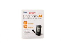 CareSens N test strips - box of 50 for use with CareSens N meter