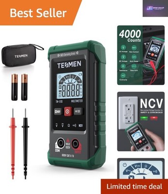 Benutzerfreundliches TM-510 Multimeter - berührungslose Tests & helle Anzeigefunktionen