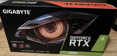 GIGABYTE NVIDIA GeForce RTX 3060 Gaming OC 12GB GDDR6 RGB Ray Tracing DLSS