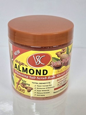 VSC ALMOND SALT SCRUB BODY SHOWER CREAM 780G FREE AND FAST SHIPPING