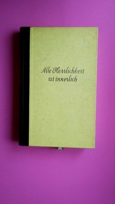 166449 Bruce Marshall ALLE HERRLICHKEIT IST INNERLICH HC