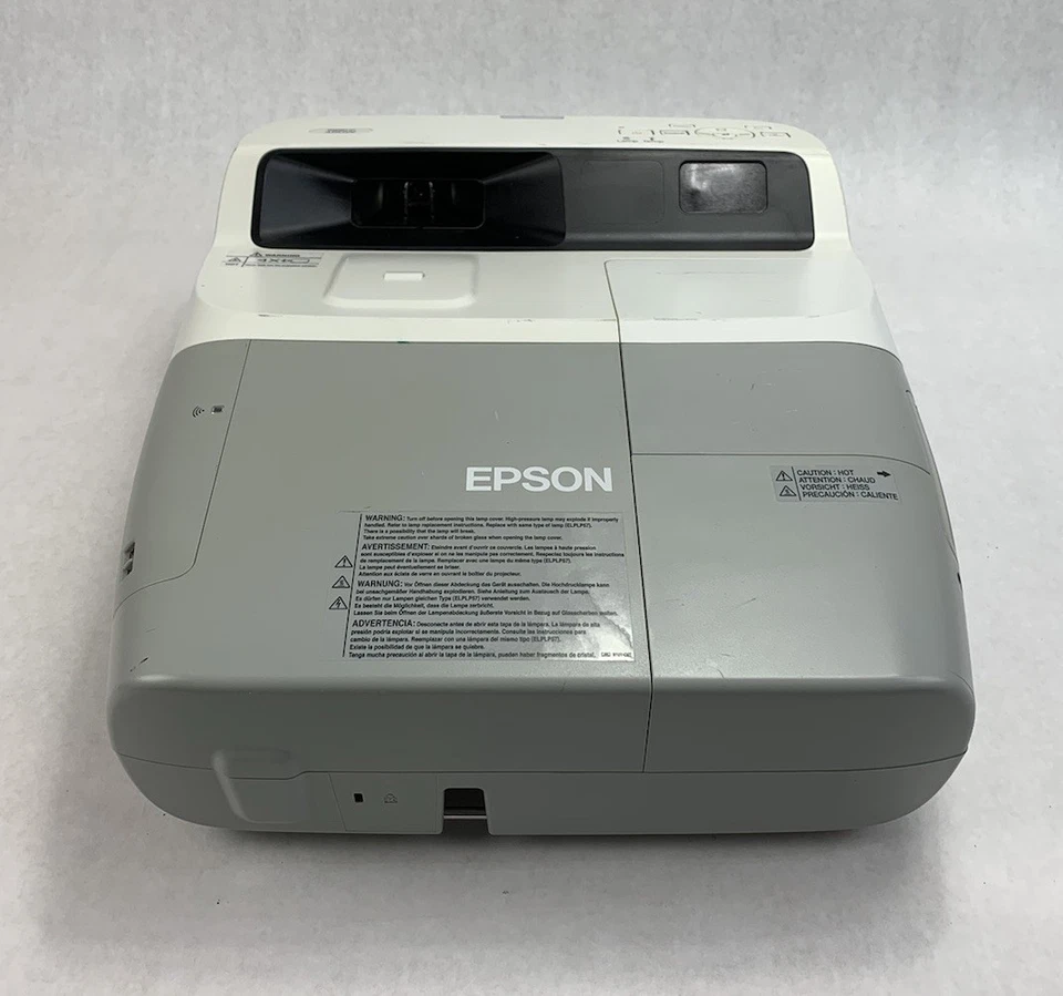 Epson Brightlink H318A LCD Projector 128 Lamp Hours - Image 2 of 4