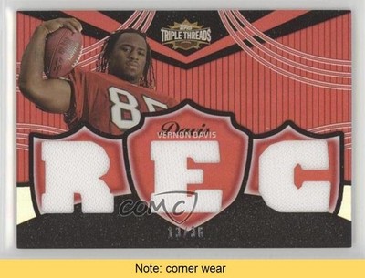 2006 Topps Triple Threads Relics 13/36 Vernon Davis #TTR-75 READ 0af