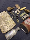 Junk Drawer Lot Coins Vintage Silver Relics Army Coca Cola