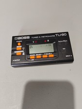 Boss TU-80 Tuner and Metronome for Acoustic Electric Guitar or Drums TESTED