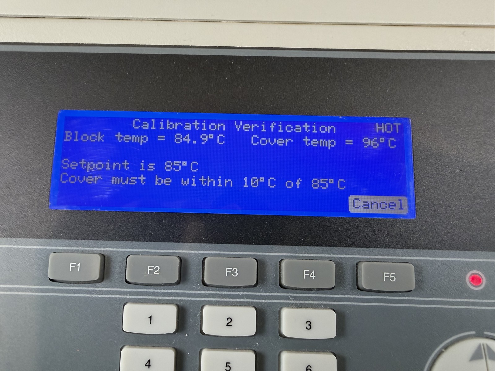 Applied Biosystems GeneAmp PCR System 9700 Thermal Cycler 96-Well Block N8050200