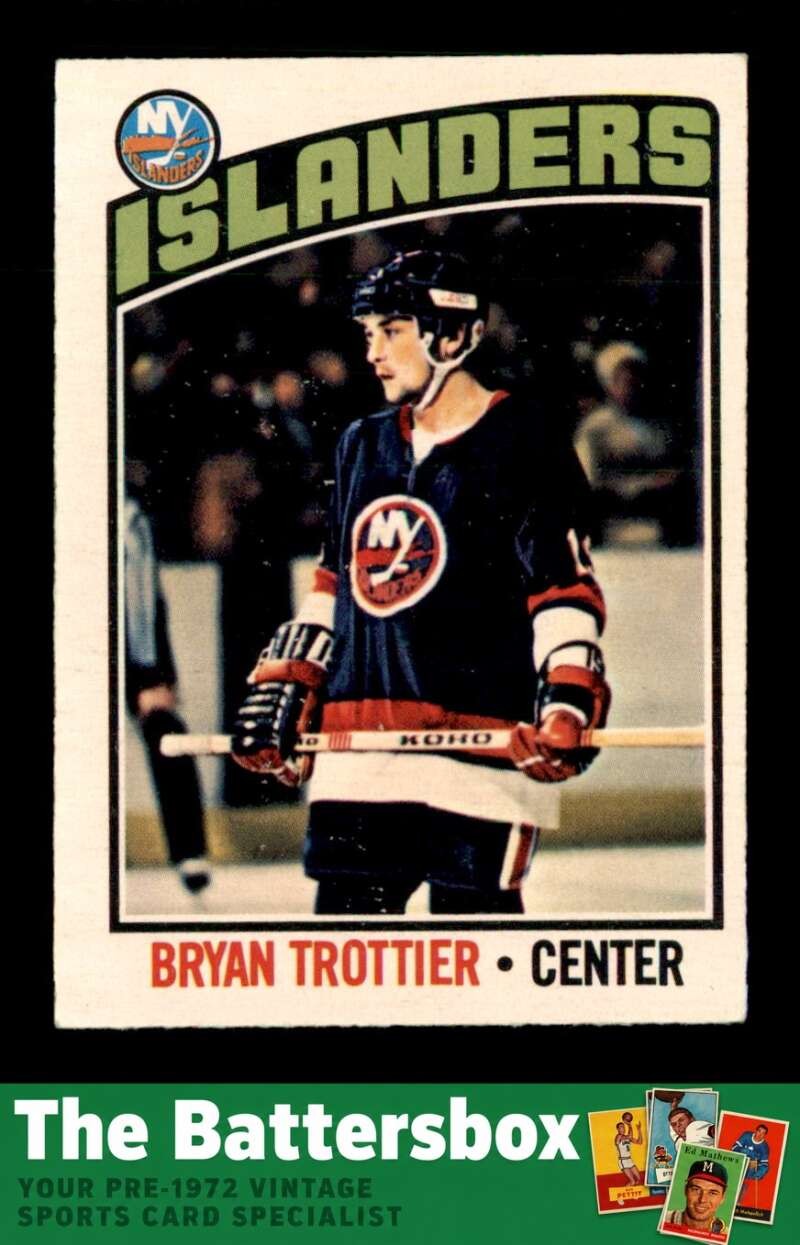 1976 O-Pee-Chee NHL #115 Bryan Trottier RC  VGEX X3810646