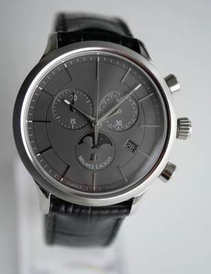 Maurice Lacroix Les Classiques Phase de Lune Chrono LC 1148-SS001-331-1