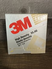 3M / High Density DS, HD 3.5" Diskettes / Box of 10 / New  Sealed