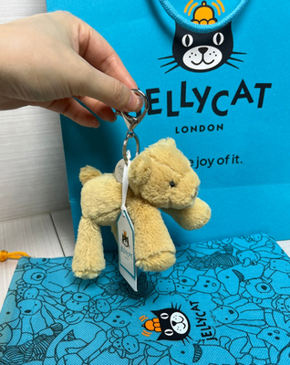 新品  Smudge Bear Bag Charm スマッジベア Jellycat Smudge Bear Bag Charm - new with tag | eBay