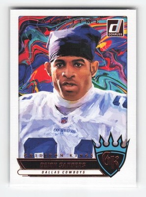 2025 Donruss #ATGK-DSS Deion Sanders All-Time Gridiron Kings