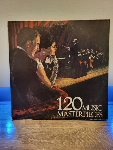 120 Music Masterpieces 2 Lp SET Vinly Condition M and G+ - Picture 1 of 17