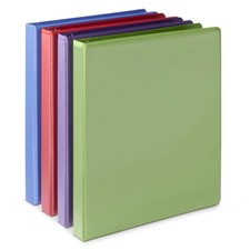Amazon Basics Economy 3 Ring Binder, 1/2 D-Ri...