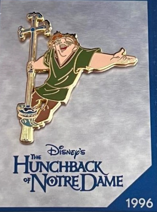 Quasimoto Hunchback Notre Dame Cathedral LE Disney Pin Store Anniversary Retired