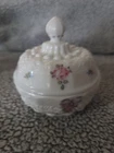 Westmoreland Vintage Milk Glass Trinket Dish Candy Jar, Sugar Bowl, Powder Box