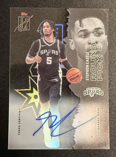 2025 Topps Signature Stephon Castle Base (RAW)