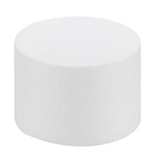 Manichino per torta rotondo in schiuma 4 pollici x 2,8 pollici cerchio set torta manichino per torte nuziali