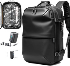 BlackVoyage Vortex Vacuum Seal Travel Backpack 60L, Black AERO