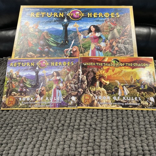 Return of the Heroes Game Pegasus Spiele PLUS EXPANSION UNDER The SHADOW MINT - Picture 5 of 11