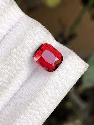 2.10 Cts Natural Garnet Stone   Prosperity, Success & Positive Energy Crystal