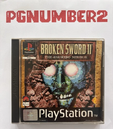Broken Sword 2 II: The Smoking Mirror - PlayStation 1 PS1 - Complete With Manual